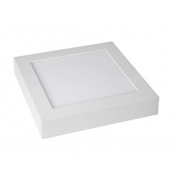 Downlight panel Cuadrado LED Superficie 18W Blanco Frío